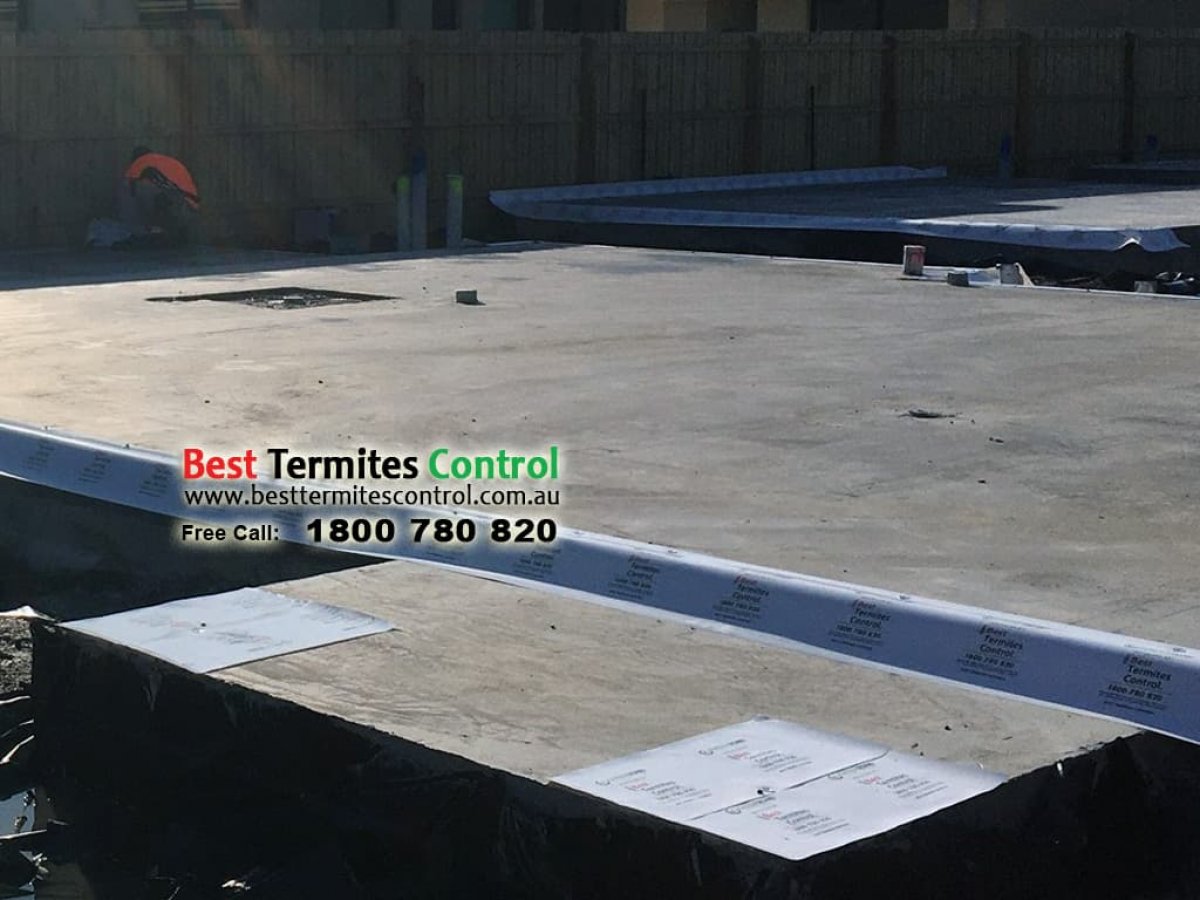 Termititicide Treated sheeting System to Slab Esge in Brighton East