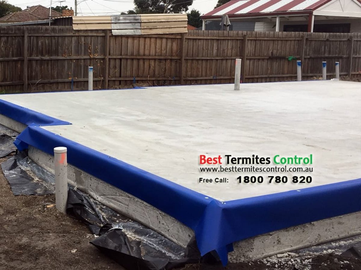Termiticide Treated Sheeting System to Slab Perimeter in Ringwood East