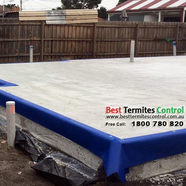 Termiticide Treated Sheeting System to Slab Perimeter in Ringwood East