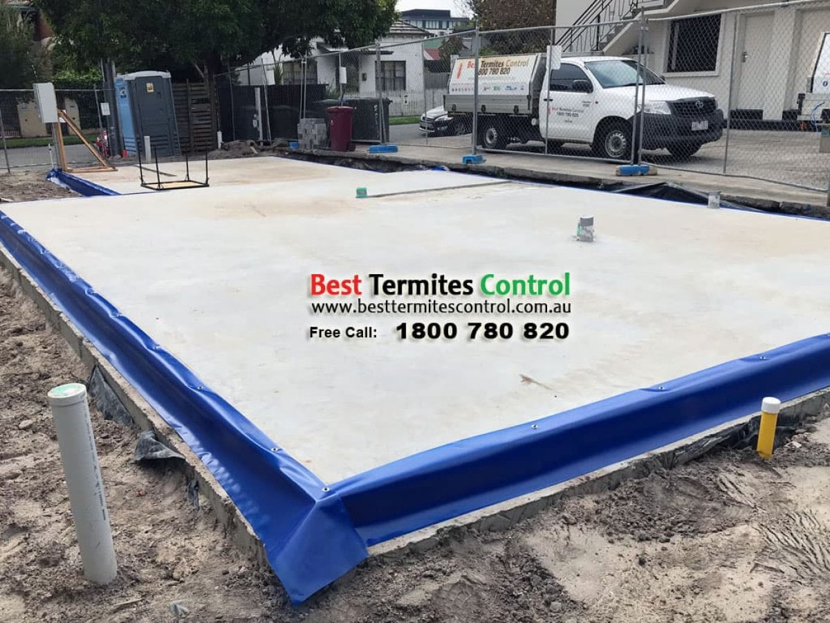 Termite Treated Sheeting System to Slab Perimter in Mount Waverley