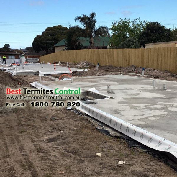 Green Zone Termiticide Treated Sheeting System to Perimeter in Seaford