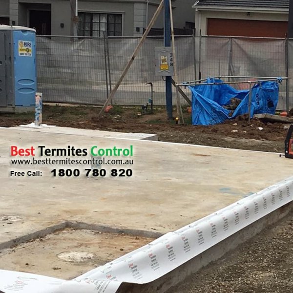 Termitcide Treated Sheeting System to Slab Perimeter in  Doncaster East