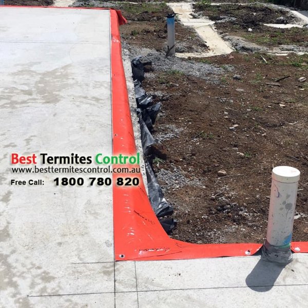 Termiticide Treated Sheeting System to Slab Perimeter in Bulleen