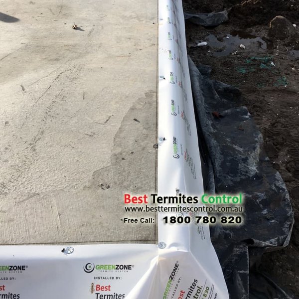 Termiticide Treated Sheeting System to Slab Perimeter in Ferntree Gully