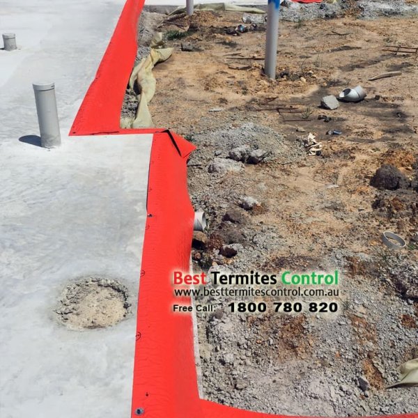Termiticide Treated Sheeting System to Slab Perimeter in Pakenham