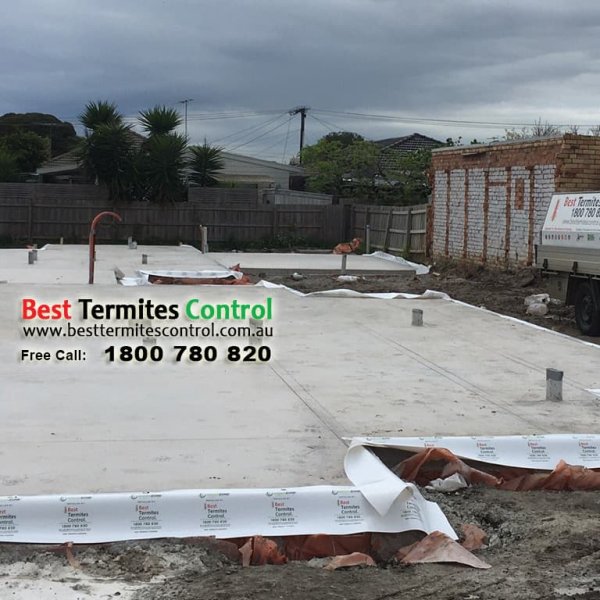 Green Zone Termiticide Treated Sheeting System to Perimeter in Ringwood