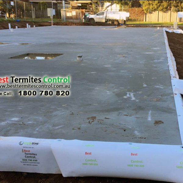 Greenzone Termiticide Treated Sheeting System to Slab Perimeter in Doncaster
